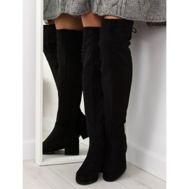 Mustat korkokengät BH129-HB 2