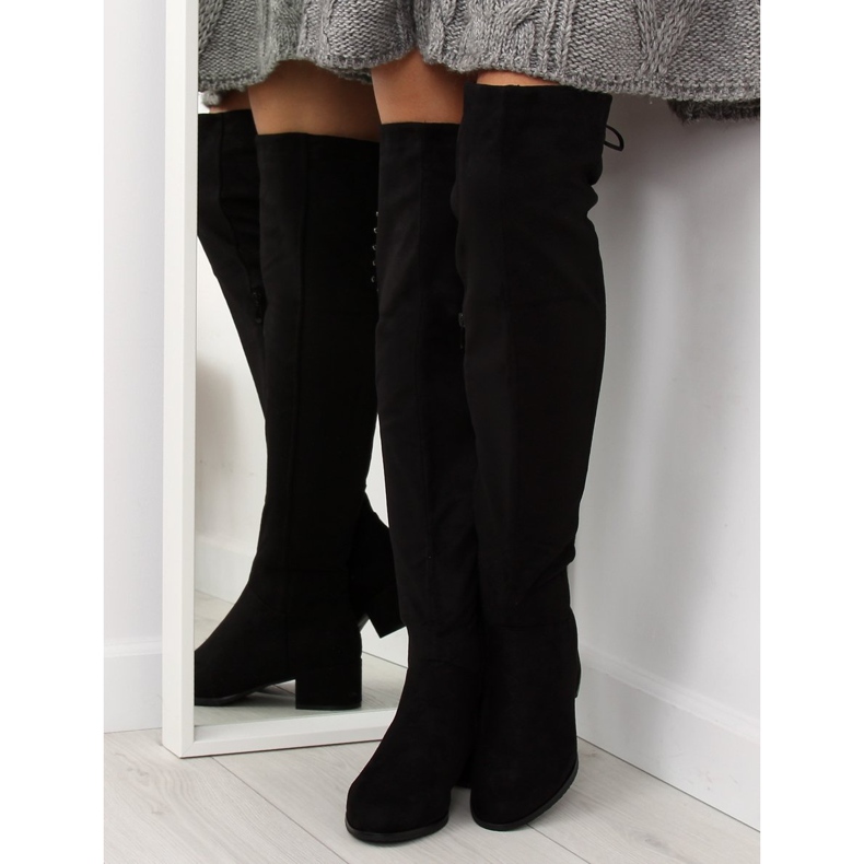 Mustat korkokengät BH129-HB 2