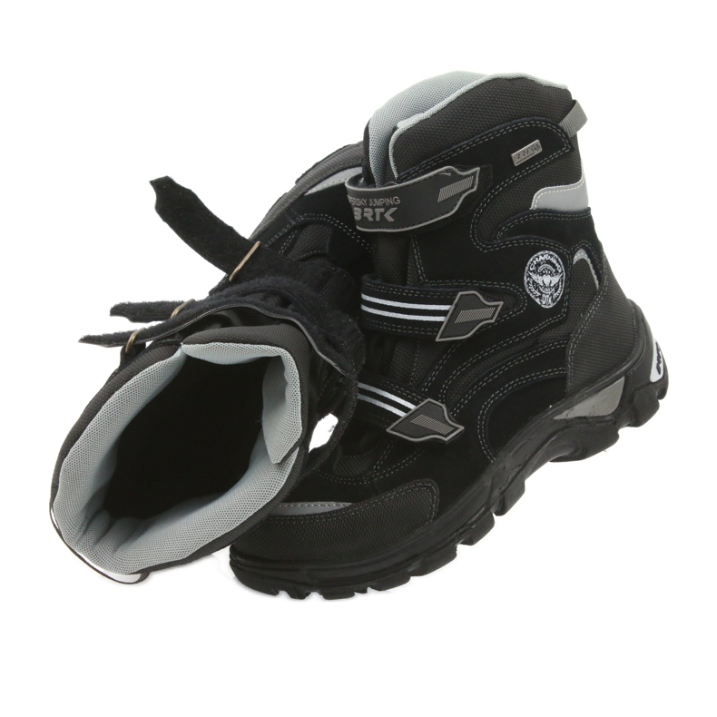 Saappaat kalvo Bartek 47672 musta harmaa 4