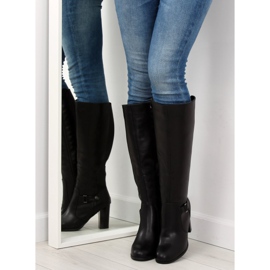 Mustat korkokengät QT02P Musta 2