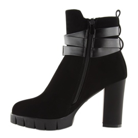 Mustat korkokengät BH114-KB Musta 2