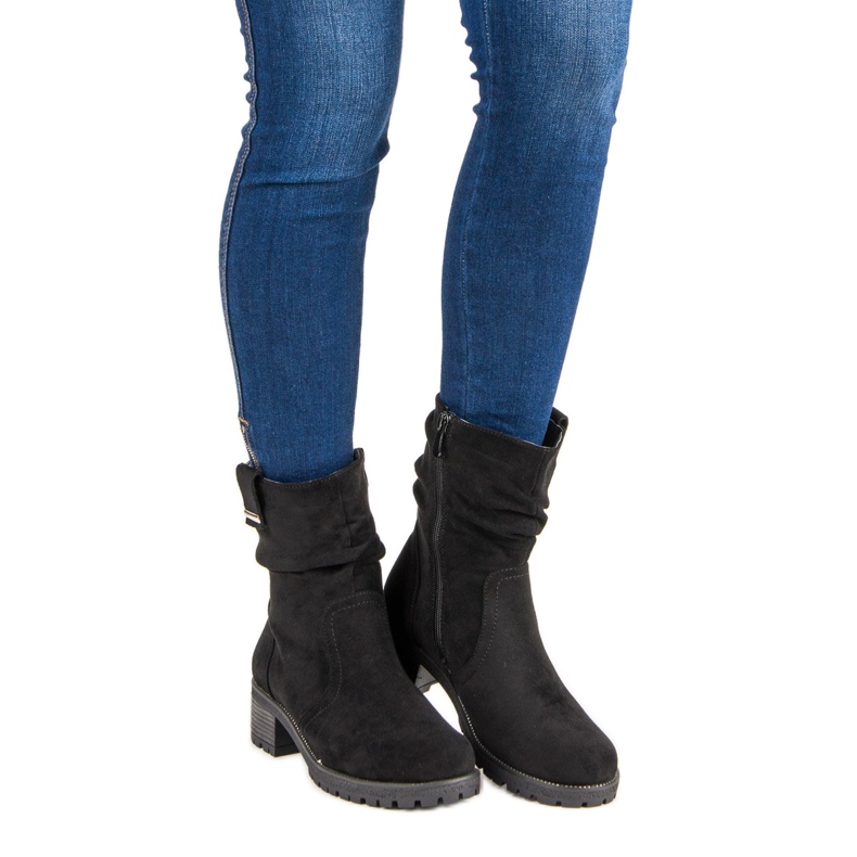 Filippo Korkeat naisten saappaat musta 1