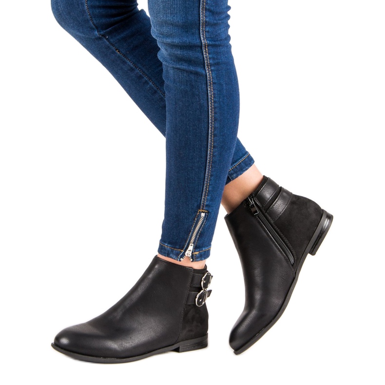 Super Mode Matalat matalat saappaat musta 2