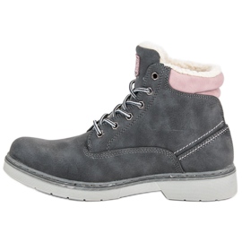 McKey Pyydykset lampaannahkatakilla harmaa 1