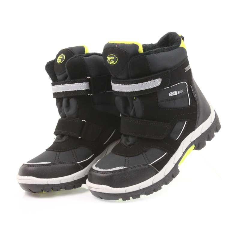 American Club Saappaat kalvolla American 1813 musta vihreä 4