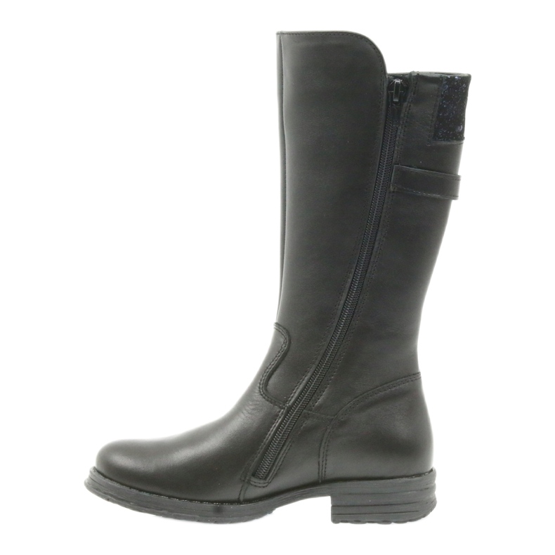 Ren But Ren Mutta mustat pitkät saappaat 4371 laivastonsininen 2