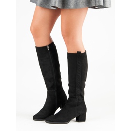 Filippo Klassiset mokkanahkakengät musta 1