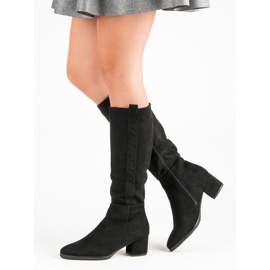 Filippo Klassiset mokkanahkakengät musta 2