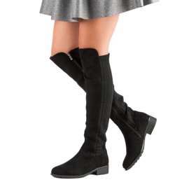 Filippo Litteät kantapää saappaat musta 2