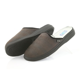 Befado miesten kengät tohvelit terveys tossut 125m012 musta ruskea 4