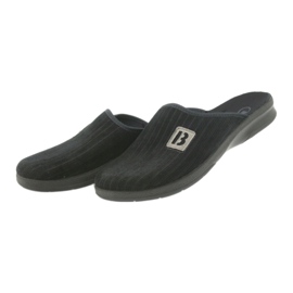 Befado miesten kengät tohvelit 548m015 mustat tossut 4