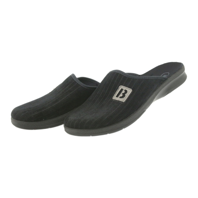 Befado miesten kengät tohvelit 548m015 mustat tossut 4