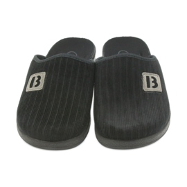 Befado miesten kengät tohvelit 548m015 mustat tossut 3