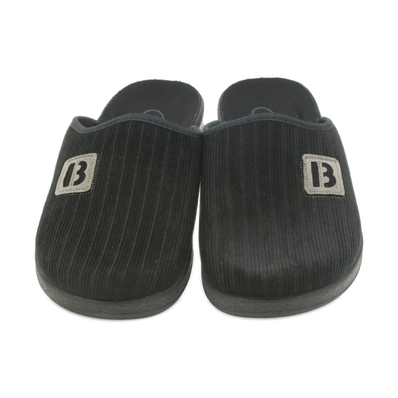 Befado miesten kengät tohvelit 548m015 mustat tossut 3