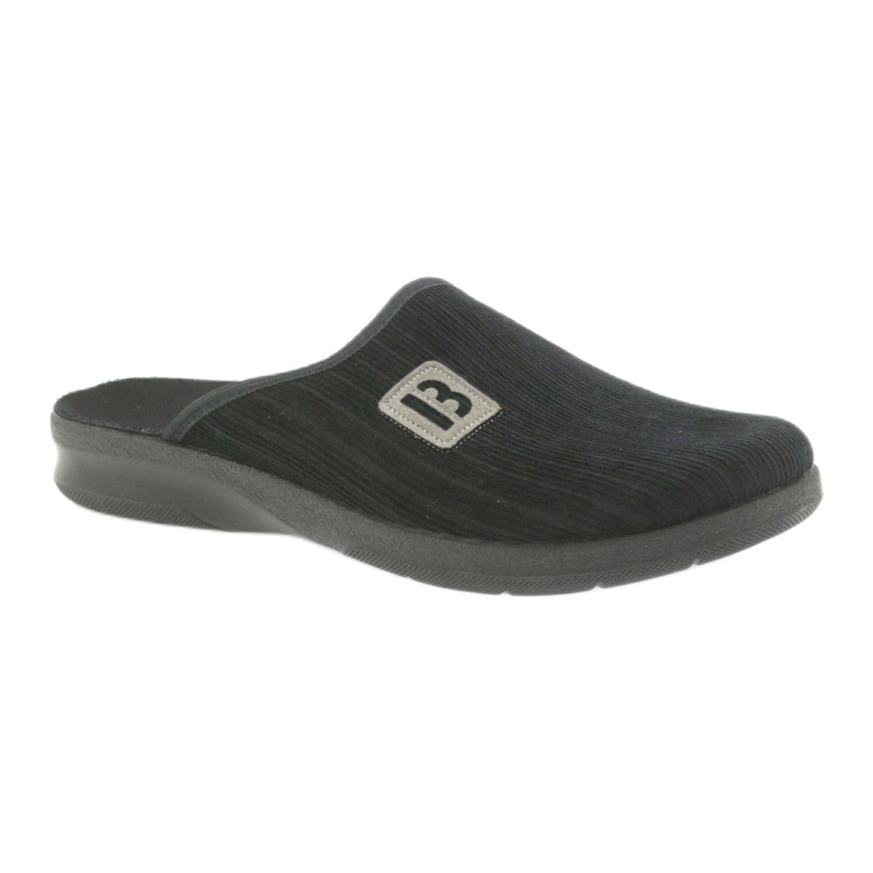 Befado miesten kengät tohvelit 548m015 mustat tossut 1