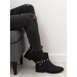 Mustat Chelsea -saappaat helmillä 8996 Musta 1