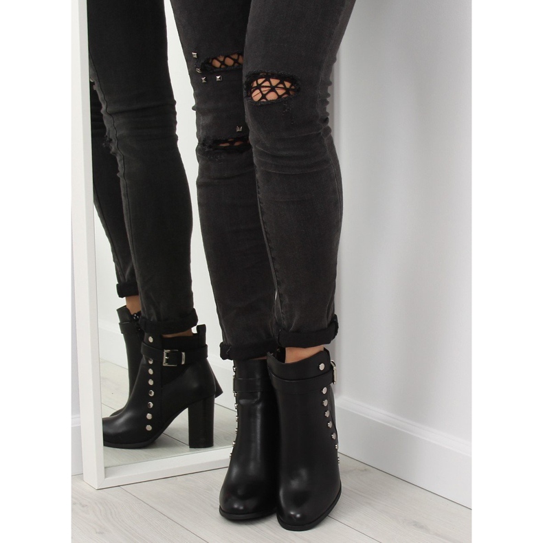 Musta 88073 Mustat korkokengät 2