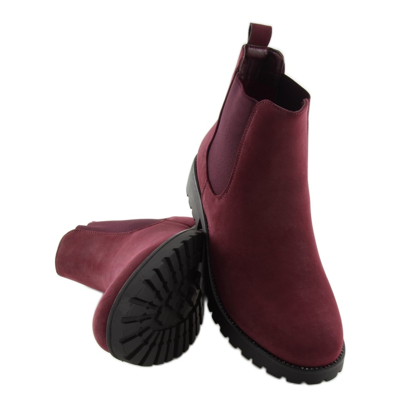 Maroon naisten saappaat SP16 WINE-RED punainen 1