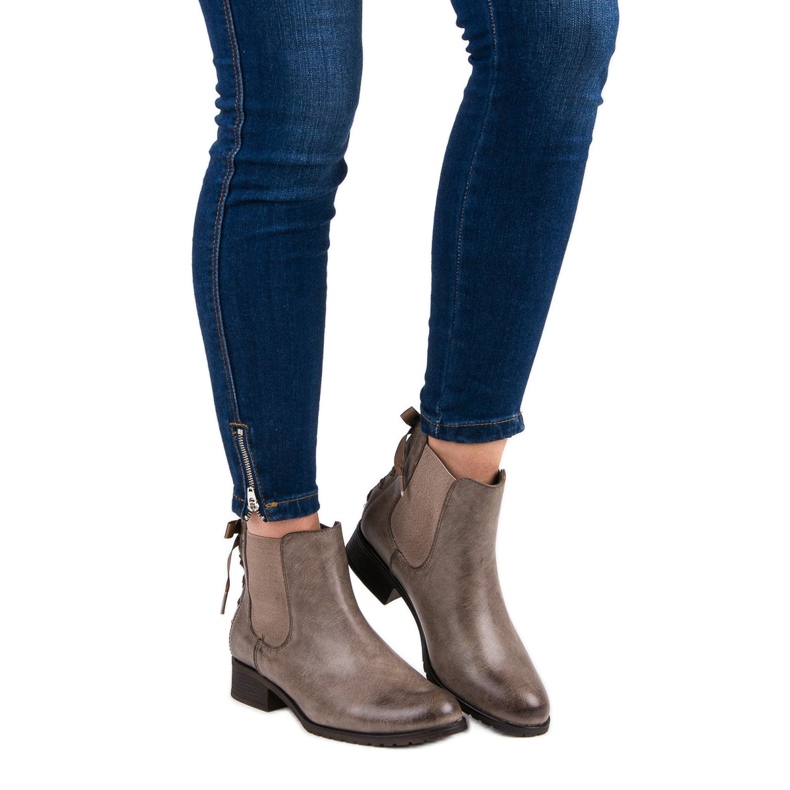 Kayla Chelsean saappaat ruskea monivärinen 1