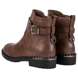 Groto Gogo Mukavat Workers -saappaat ruskea 2