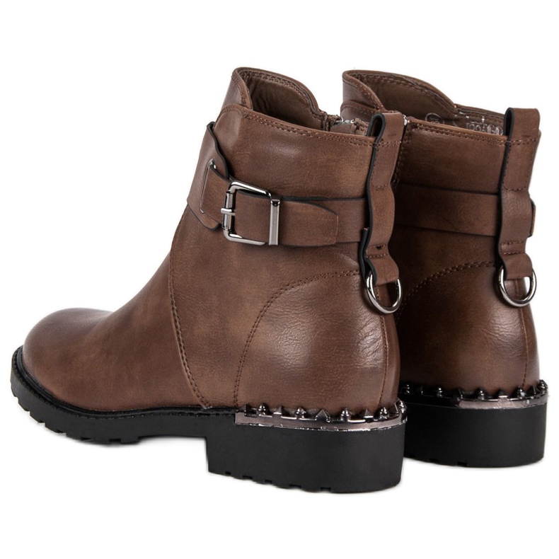 Groto Gogo Mukavat Workers -saappaat ruskea 2