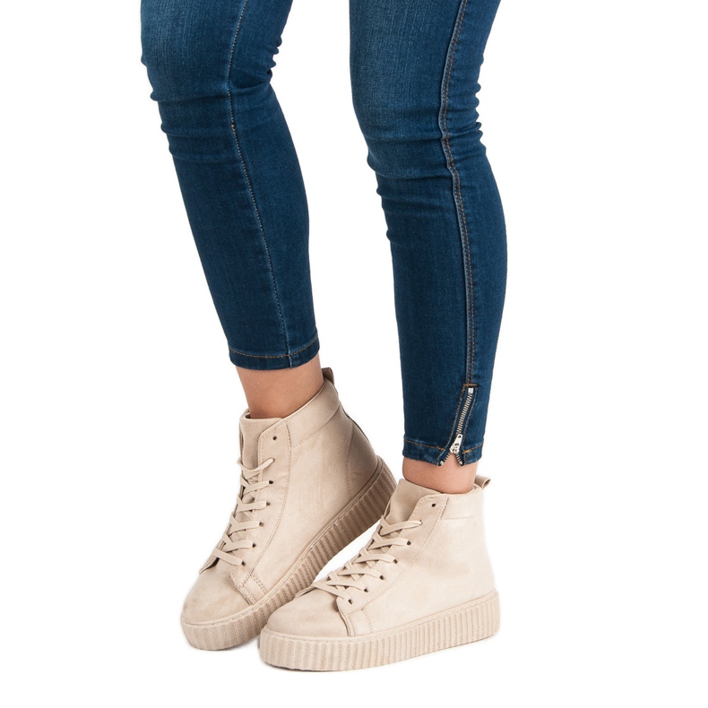 Wilady Lenkkarit nilkan yläpuolella ruskea 1