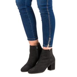 Nio Nio Klassiset mokkanahkakengät musta 1