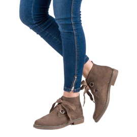 Super Mode Mokkanahkaiset saappaat ruskea 2