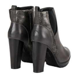 Erynn Seksikkäät harmaat saappaat 1