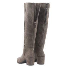 Tummat saappaat Coffe Sergio leone ruskea 4