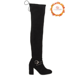 Mustat korkokengät S169 musta 1