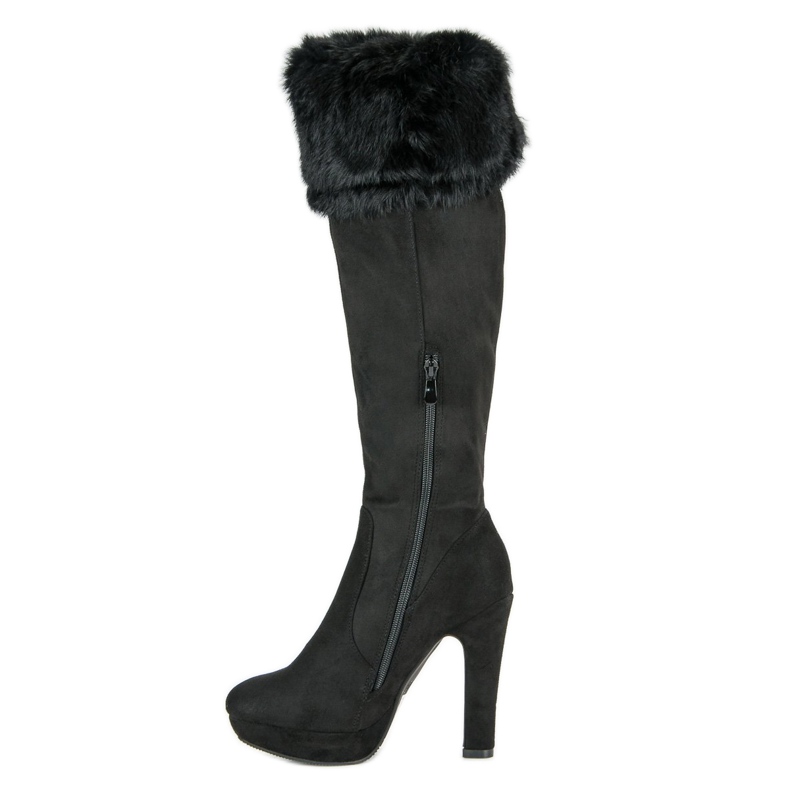 Super Me Suede reisisaappaat turkista musta 2