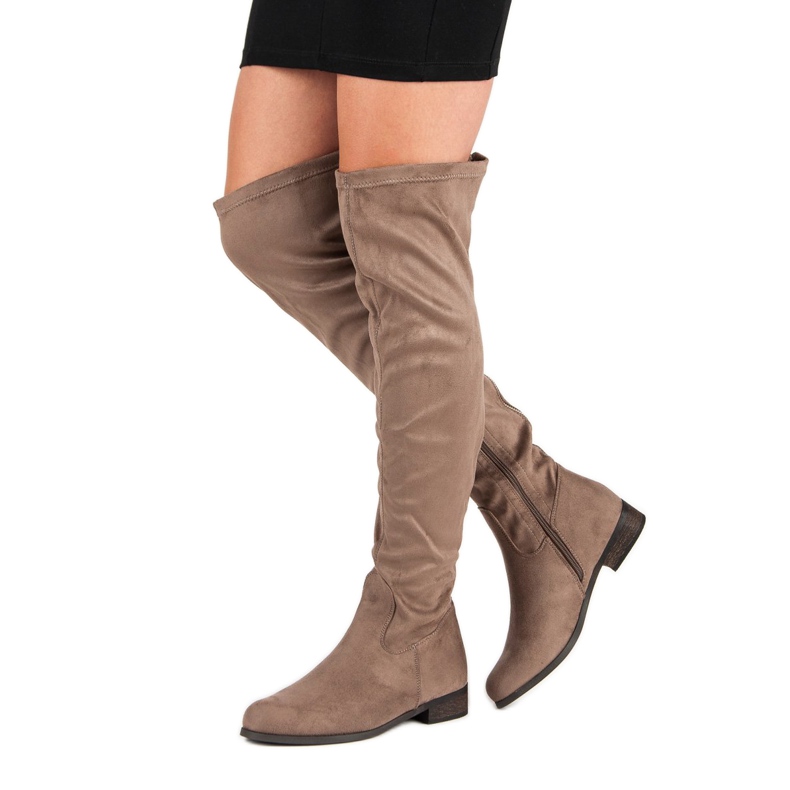 Cm Paris Klassiset mokkanahkaiset reisisaappaat ruskea 1