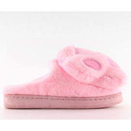 Vaaleanpunaiset naisten tohvelit DD93 Pink vaaleanpunainen 1