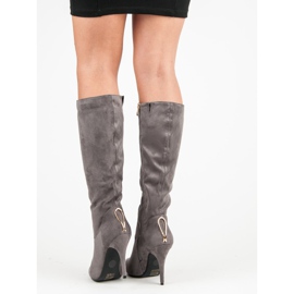 Cm Paris Seksikkäät korkokengät harmaa 1