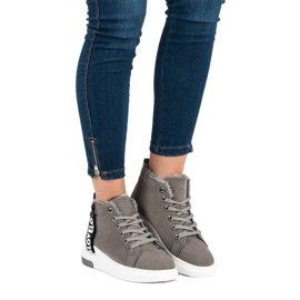 Lämpimät harmaat lenkkarit 1