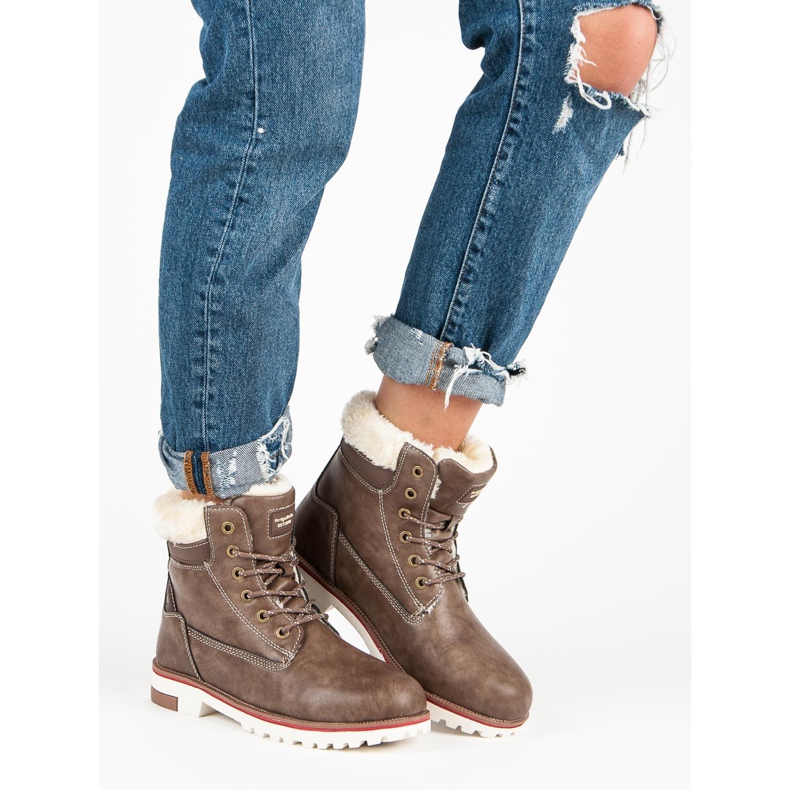 Arrigo Bello Lämpimät talvimiehet ruskea 1