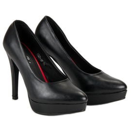 J. Star Seksikäs platform korkokengät musta 1