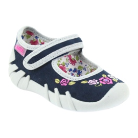 Befado lasten kengät ballerinatossut 109P170 harmaa laivastonsininen 1