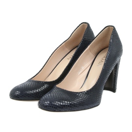 Sagan 2600 tummansiniset pumput tummansininen 3