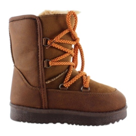 Lasten kuun lumisaappaat k1647403 ruskea 2