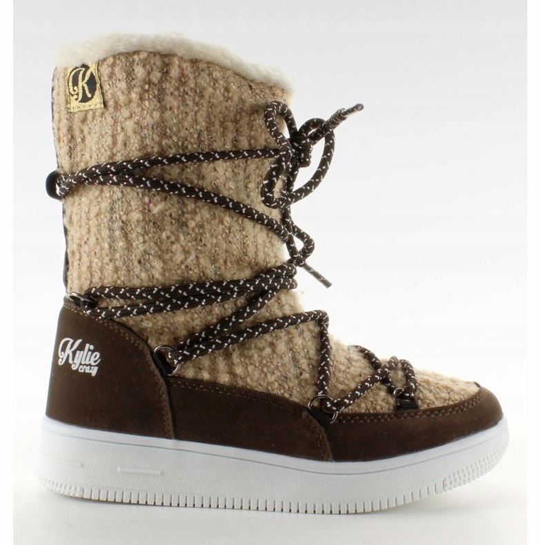 Lasten lumisaappaat Eskimoski k1646102 Beige 1