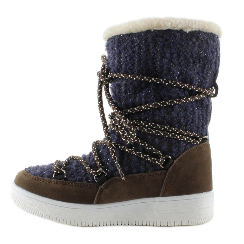 Lasten eskimoski k1646102 Marino -lumisaappaat laivastonsininen 1