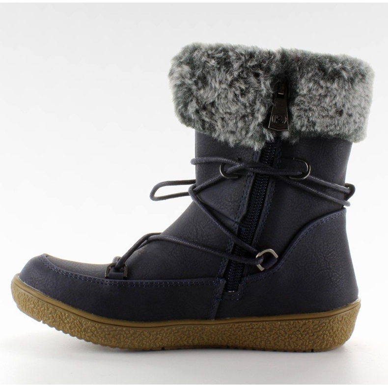 Puolisaappaat lapsille turkista K1647201 Marino laivastonsininen 2