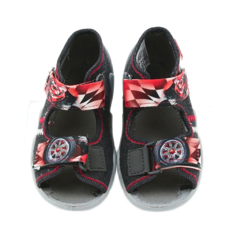 Befadon lasten sandaalit tossut 250p055 harmaa 4