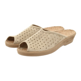 Befado naisten kengät tossut 581d169 tossut beige 3
