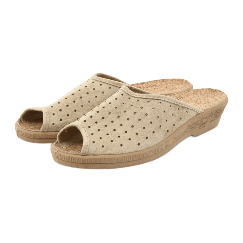 Befado naisten kengät tossut 581d169 tossut beige 3