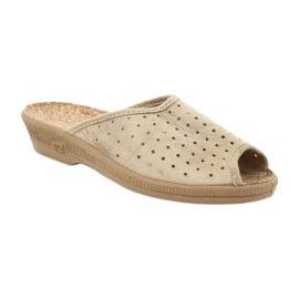 Befado naisten kengät tossut 581d169 tossut beige 1