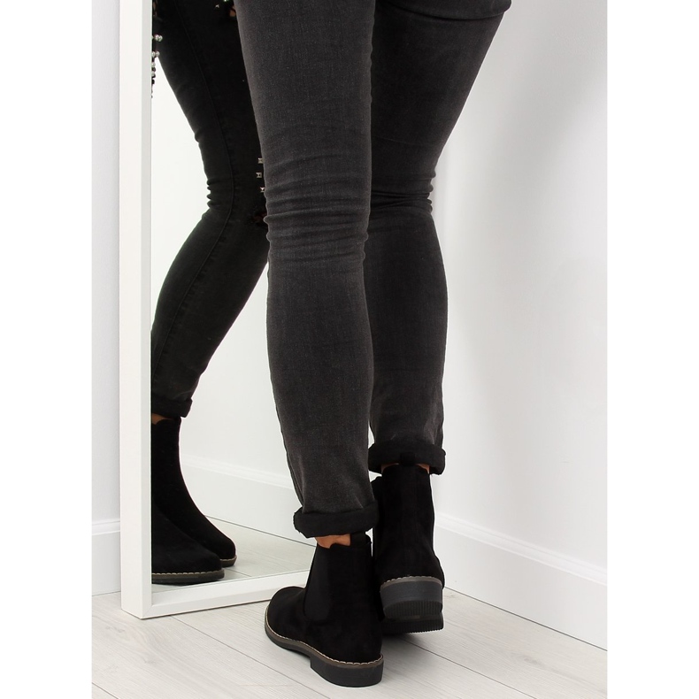 Mustat Chelsea -saappaat naisille musta 491 Musta 1