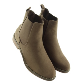 Naisten Chelsea -saappaat, ruskeat 491 Khaki 2